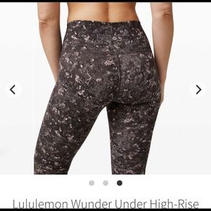 NWT Lululemon Wunder Under HR Tight 28" Size 6